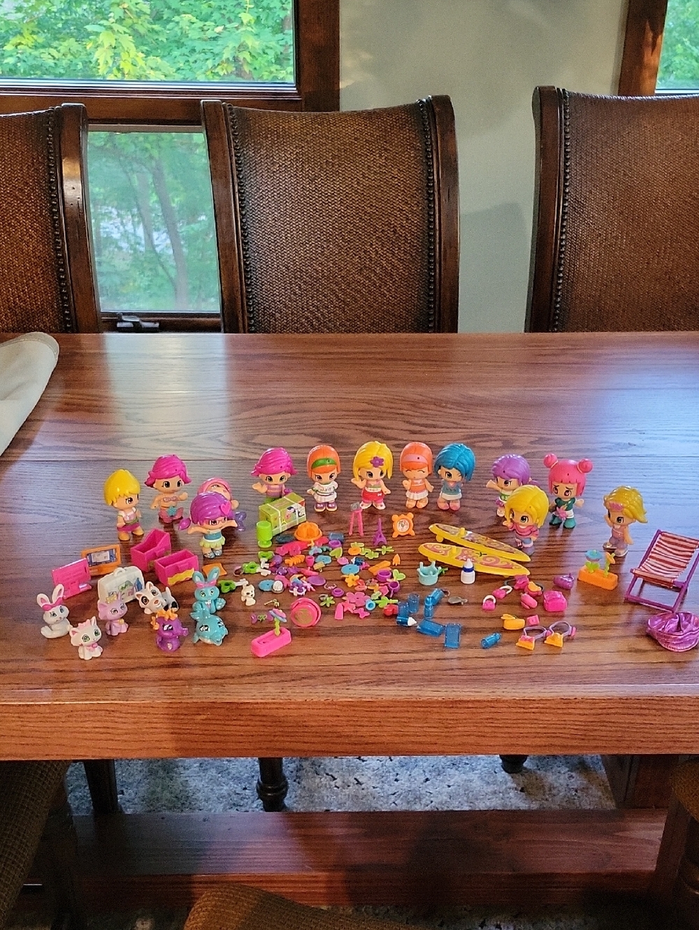 Huge Lot Of Famosa Pinypon 13 Dolls, 7 Pets, & Many Accessories - Picture 10 of 10